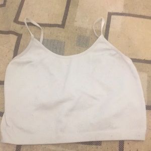 Crop top White T